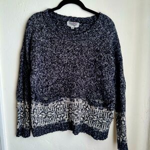 Urban Outfitters Ecote Long Sleeve Pullover Sweater with Geometric Detail
